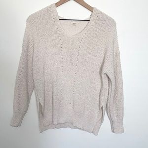 v neck sweater